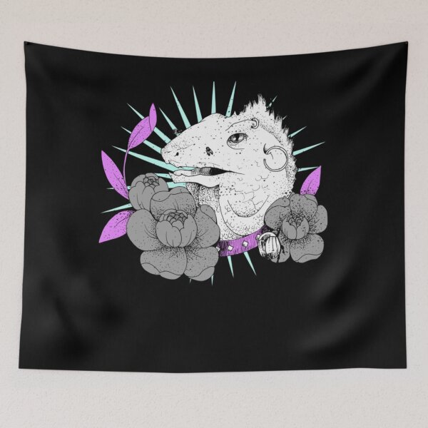 Item preview, Goth Rock Dinosaur designed and sold by ALEXANDERHARRI.