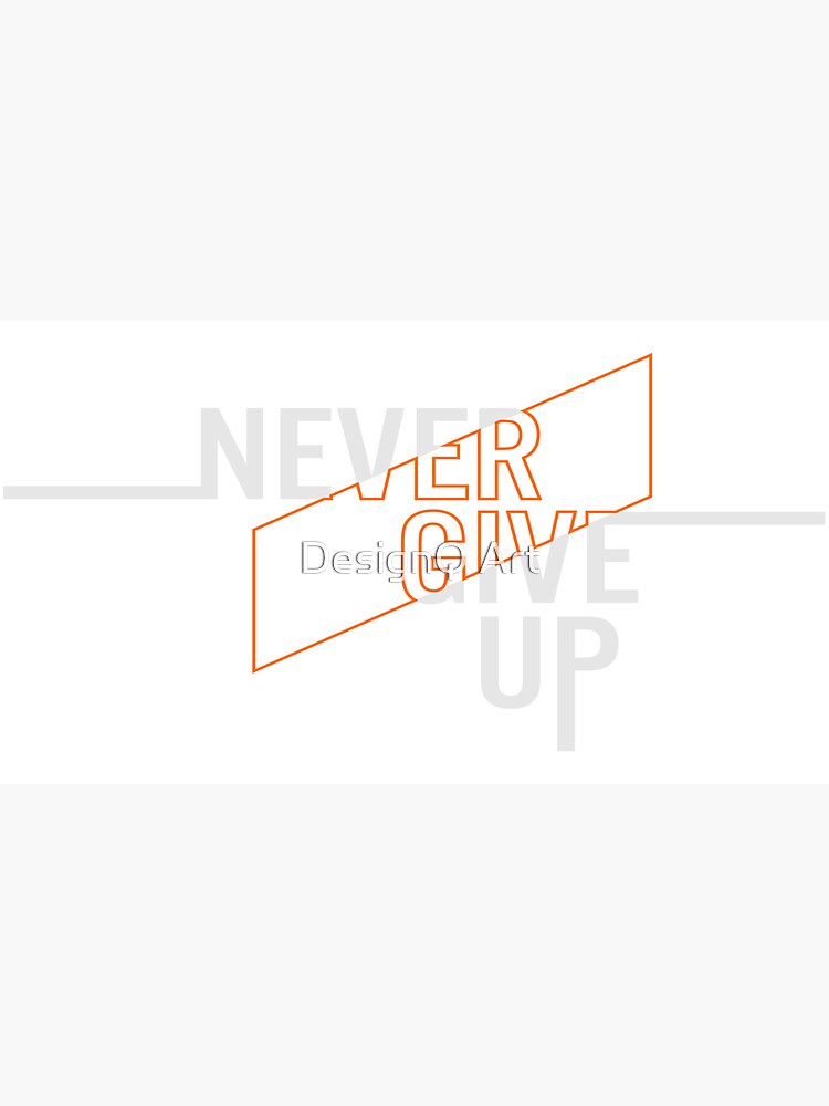 Discover Never Give Up basketball  Cap