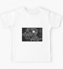 Funny faces at night Kids Tee