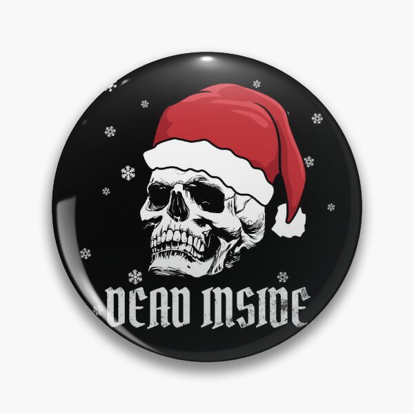 Item preview, Christmas Skull Dead Inside Funny Christmas Santa Skeleton Gear designed and sold by DynamicDesign.