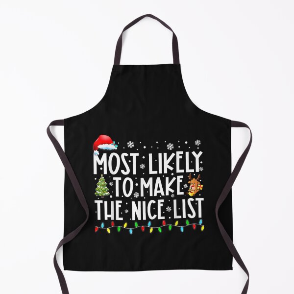 Item preview, Most Likely To Make The Nice List Family Christmas Pajamas T-Shirt designed and sold by Blue-Rechard.
