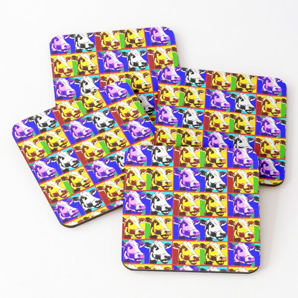 Item preview, Pop Art Cow Design designed and sold by StickerBird.