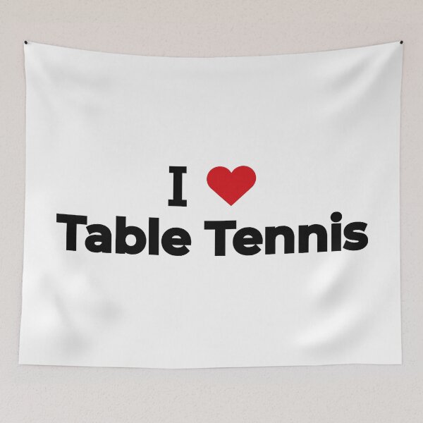 Item preview, I love Table Tennis designed and sold by Moyanana.