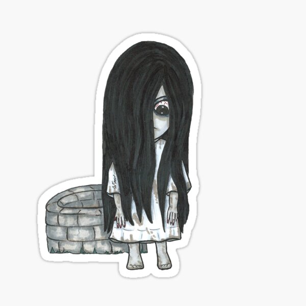 Sadako Stickers For Sale Redbubble