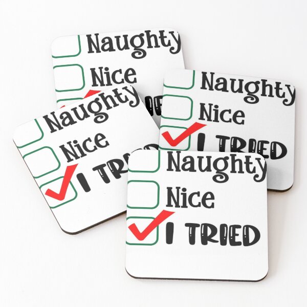 Item preview,  Nice Naughty i Swear i Tried  designed and sold by Adjato  Design.
