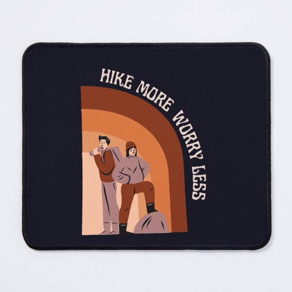 Item preview, Hike more worry less designed and sold by We Grow.