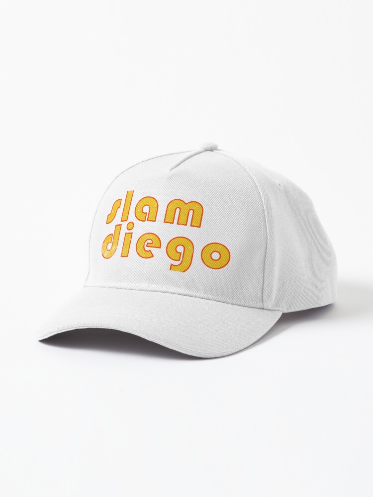 Slam Diego Retro Three Stripe Weathered Mens Womens Cap for Sale