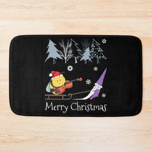Item preview, Funny Santa Bumblebee Violin Gnome Music Viola Musician Xmas designed and sold by r-silver.