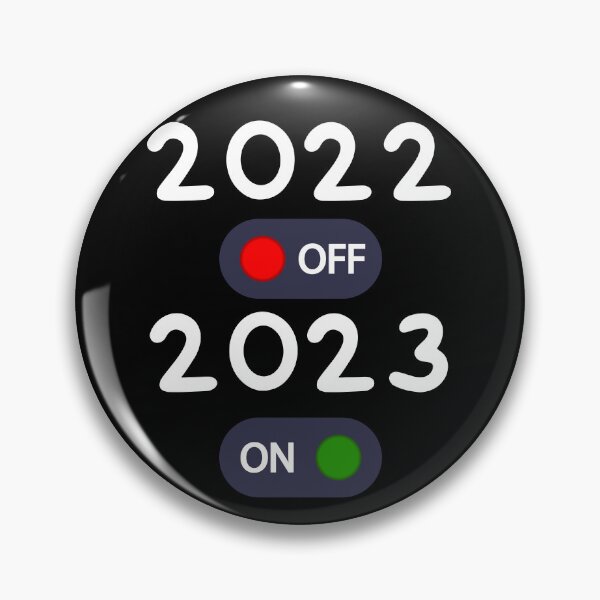 Item preview, HNY 2023,Happy New Year 2023 :on/off Funny meme designed and sold by MokonoKokoro.