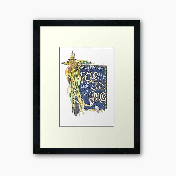 God of Hope Framed Art Print