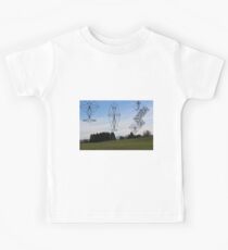 Nature, mountains and fantasy faces Kids Tee