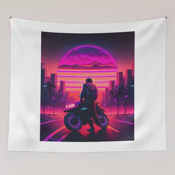 Item preview, Retrowave Synthwave 80s Design For The Eighties Music Lovers designed and sold by Tengerimalac75.