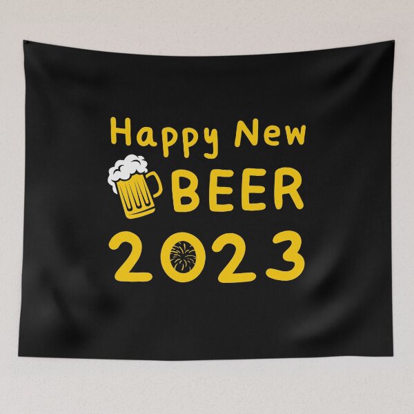 Item preview, HNY 2023,Happy New Year 2023 :Happy New Beer. designed and sold by MokonoKokoro.