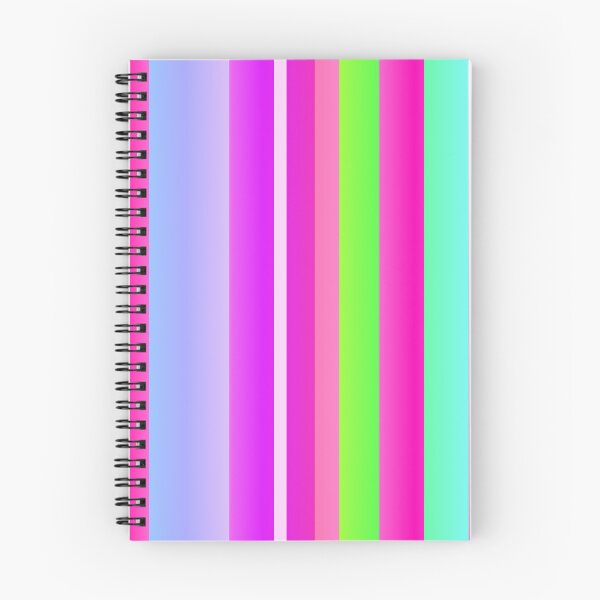 Item preview, Bright pink multicolor vertical line pattern | Pink multicolor color combination designed and sold by lausn.
