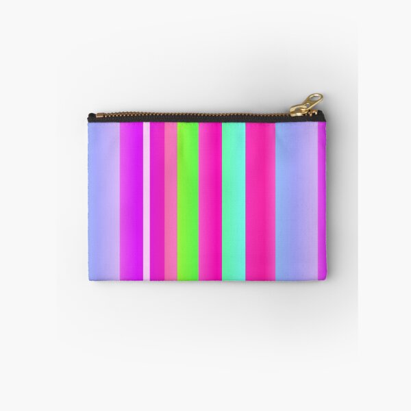 Item preview, Bright pink multicolor vertical line pattern | Pink multicolor color combination designed and sold by lausn.