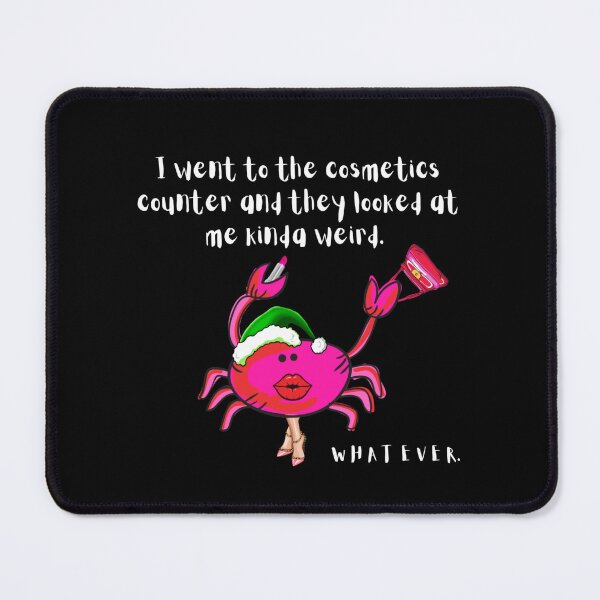 Item preview, PINK CRAB AT COSMETICS COUNTER designed and sold by EllieMonroe.
