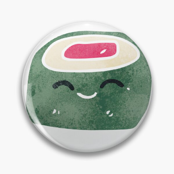 Item preview, Kawaii Cartoon Sushi Roll designed and sold by StickerBird.