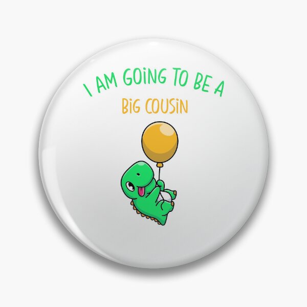 Item preview, Promoted To Big Cousin Again Shirt, Dinosaur Big Cousin 2023 designed and sold by Jadir.