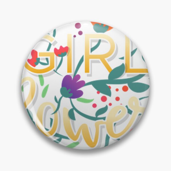 Item preview, Girl Power Floral Typography designed and sold by JulianSeidl.