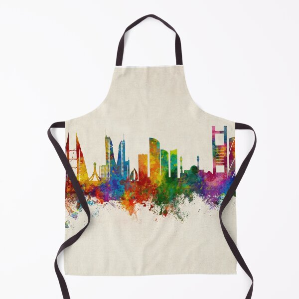 Item preview, Manama Bahrain Skyline designed and sold by ArtPrints.