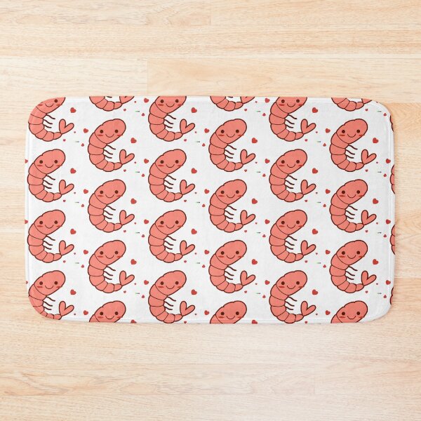 Item preview, Cute Cartoon Shrimp designed and sold by StickerBird.