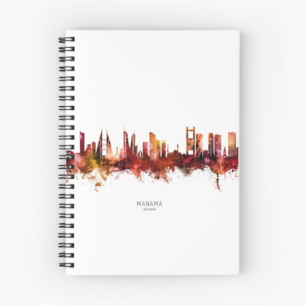 Artikelvorschau, Manama Bahrain Skyline entworfen und verkauft von ArtPrints.