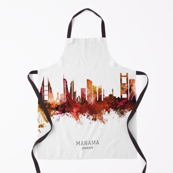 Item preview, Manama Bahrain Skyline designed and sold by ArtPrints.