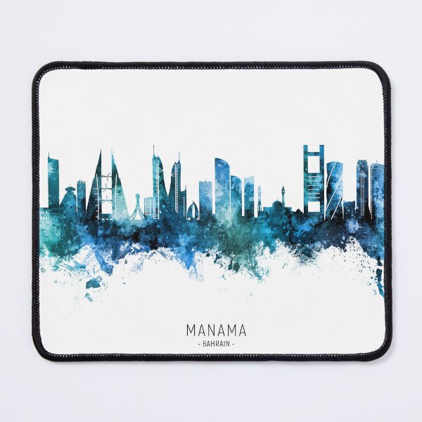 Item preview, Manama Bahrain Skyline designed and sold by ArtPrints.