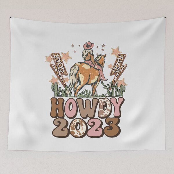 Item preview, Howdy 2023 Happy New Year Western Cowgirl  designed and sold by i-longmanshop.