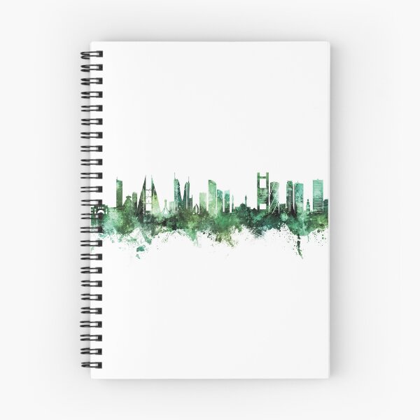 Artikelvorschau, Manama Bahrain Skyline entworfen und verkauft von ArtPrints.