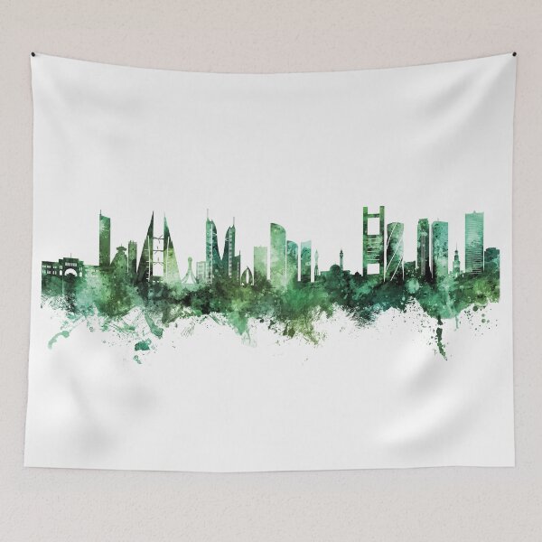 Item preview, Manama Bahrain Skyline designed and sold by ArtPrints.