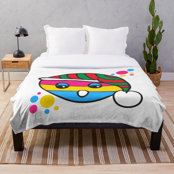 Artikelvorschau, Sleepy Santa Pride Heads - Pansexuell entworfen und verkauft von BiOurPride.