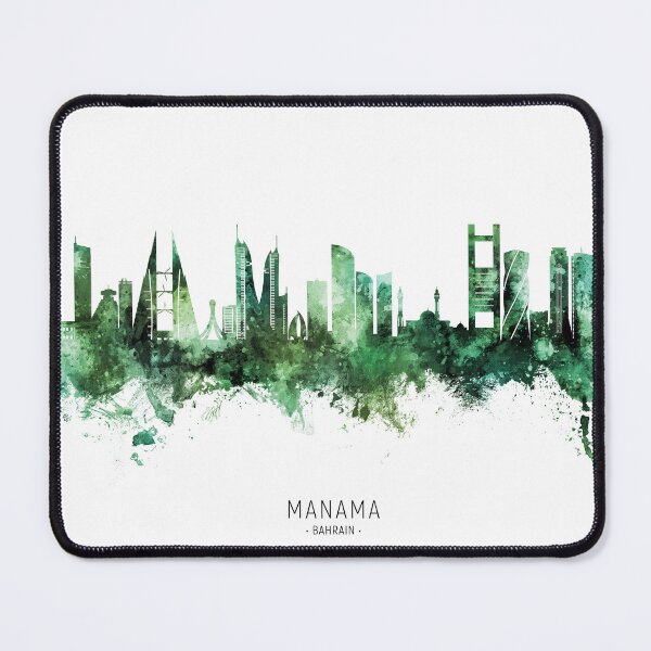 Item preview, Manama Bahrain Skyline designed and sold by ArtPrints.