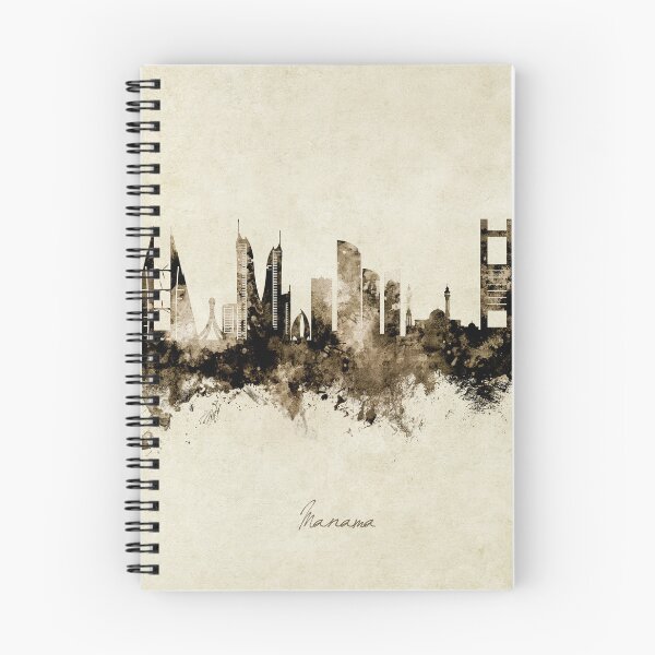Item preview, Manama Bahrain Skyline designed and sold by ArtPrints.
