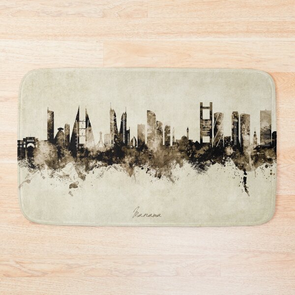 Item preview, Manama Bahrain Skyline designed and sold by ArtPrints.