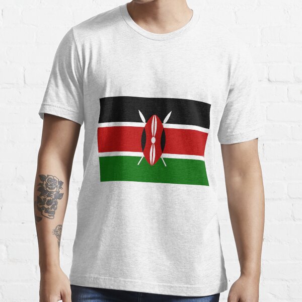 "Flag of Kenya" Tshirt for Sale by zhirobas Redbubble kenya t