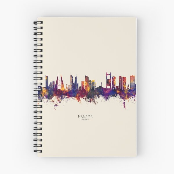 Artikelvorschau, Manama Bahrain Skyline entworfen und verkauft von ArtPrints.