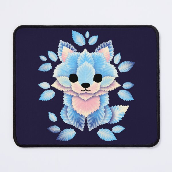 Item preview, Ice fox of leaves designed and sold by NemiMakeit.