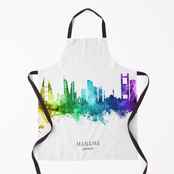 Item preview, Manama Bahrain Skyline designed and sold by ArtPrints.