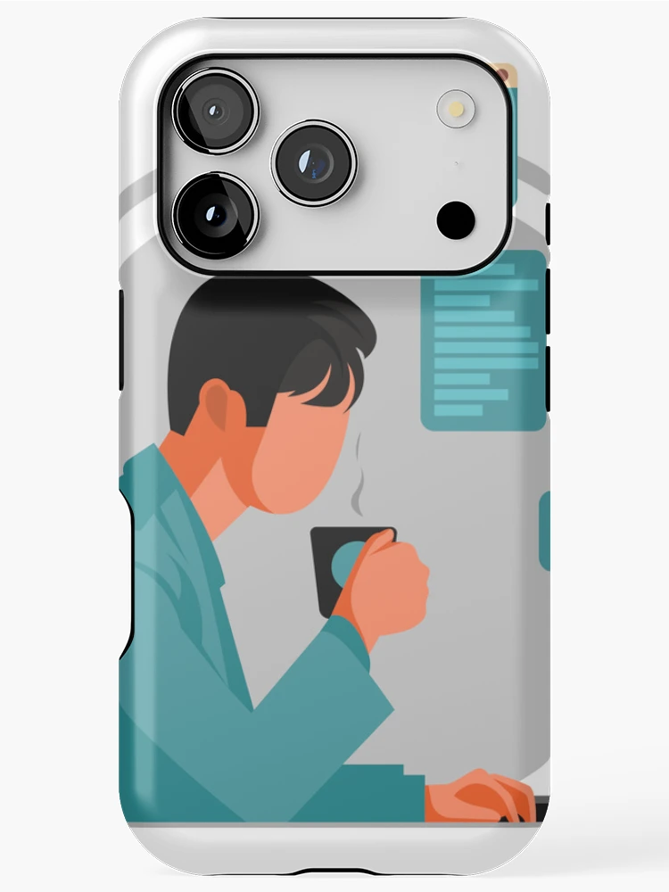 Thumbnail 1 of 4, iPhone Case, Coding guy designed and sold by Code Monkeys.