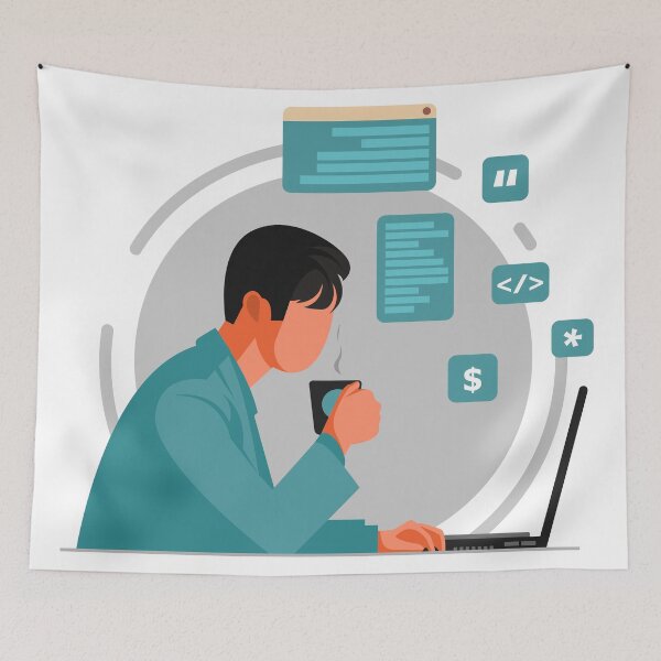 Item preview, Coding guy designed and sold by Code  Monkeys.