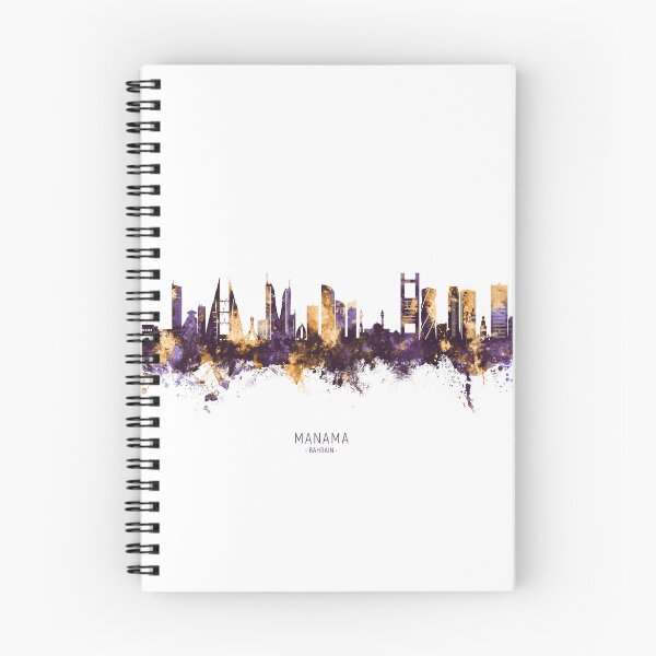 Artikelvorschau, Manama Bahrain Skyline entworfen und verkauft von ArtPrints.