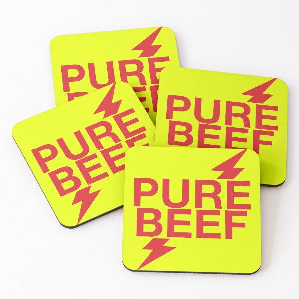 Item preview, Pure Beef (Rush Poppers Design) designed and sold by Clinton Moore.
