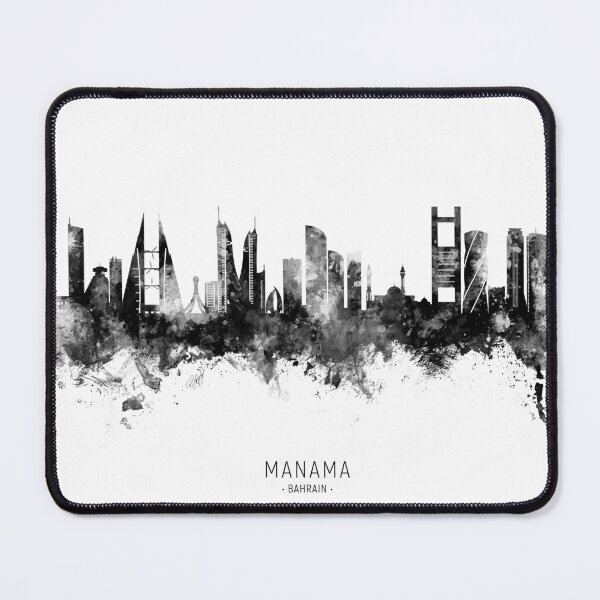 Item preview, Manama Bahrain Skyline designed and sold by ArtPrints.