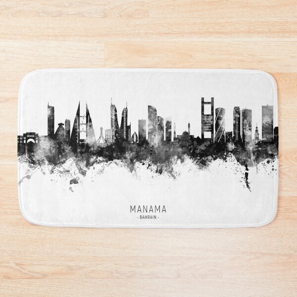 Item preview, Manama Bahrain Skyline designed and sold by ArtPrints.