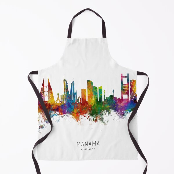 Item preview, Manama Bahrain Skyline designed and sold by ArtPrints.