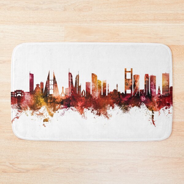 Item preview, Manama Bahrain Skyline designed and sold by ArtPrints.