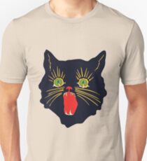 6o's halloween cat design Unisex T-Shirt