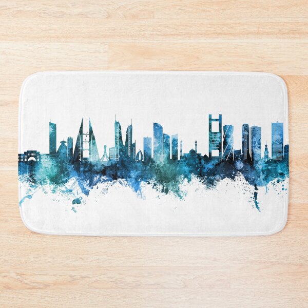 Item preview, Manama Bahrain Skyline designed and sold by ArtPrints.