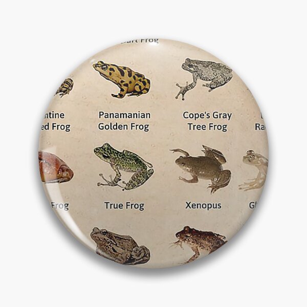 Item preview, Frog Types  designed and sold by ALISONABBOTTAU.
